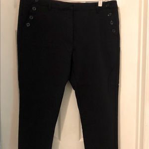 Women's Navy Tommy Hilfiger Capri Pants